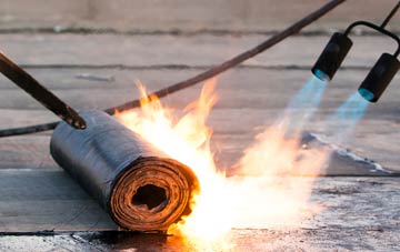 Bankend asphalt flat roofing repairs